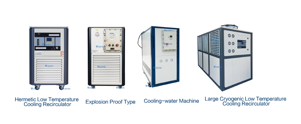 Recirculator ermeticu di raffreddamentu à bassa temperatura
