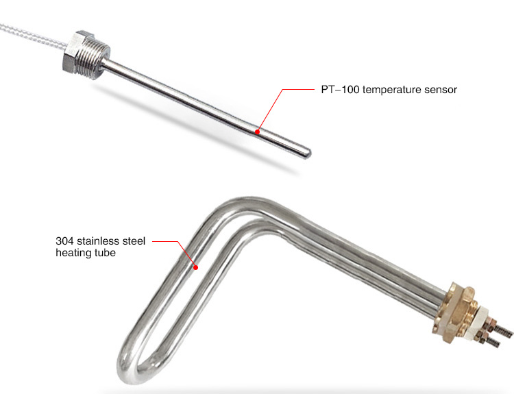 Sensor Suhu & Tabung Pemanas