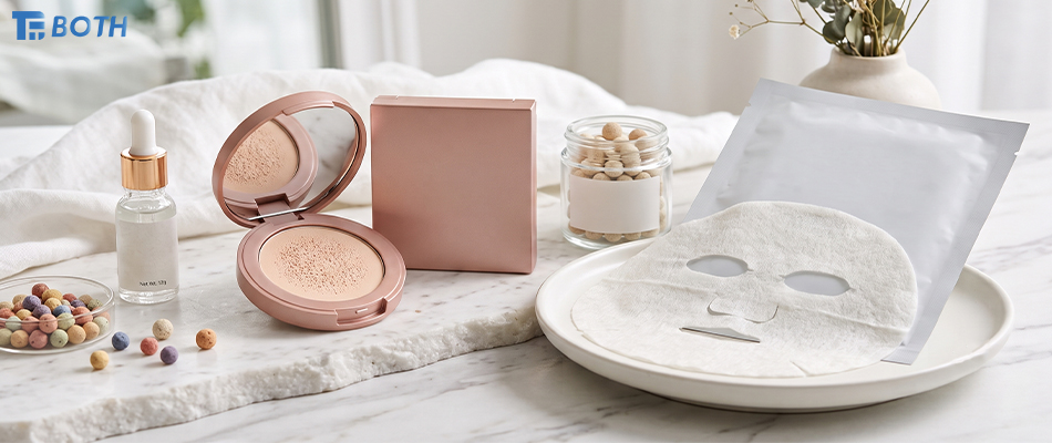 Dried powder cosmetics