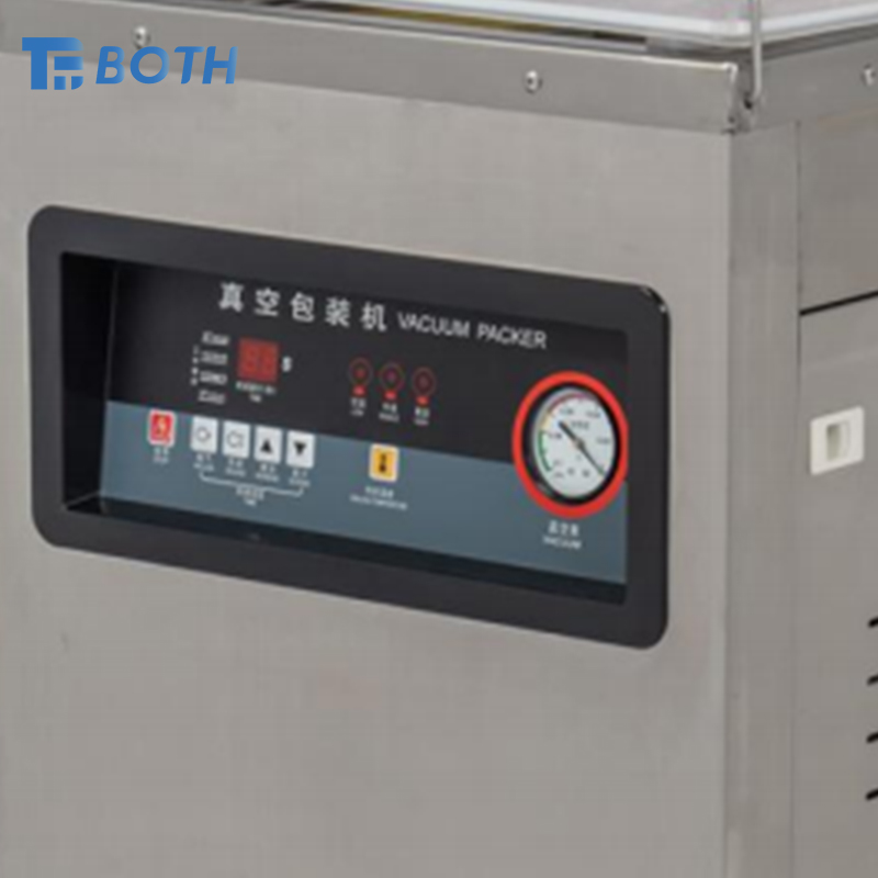 02 Automatic Professional Singledouble Chamber Vegetables Food Bag Tea Coffee Meat Fish Vacuum Packaging Machine