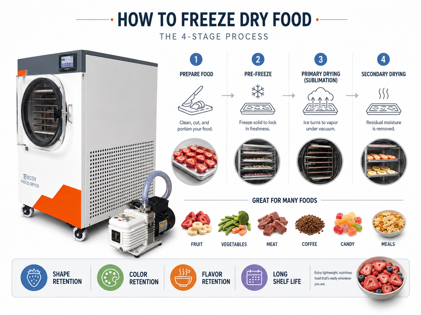 How Do I Freeze Dry Food
