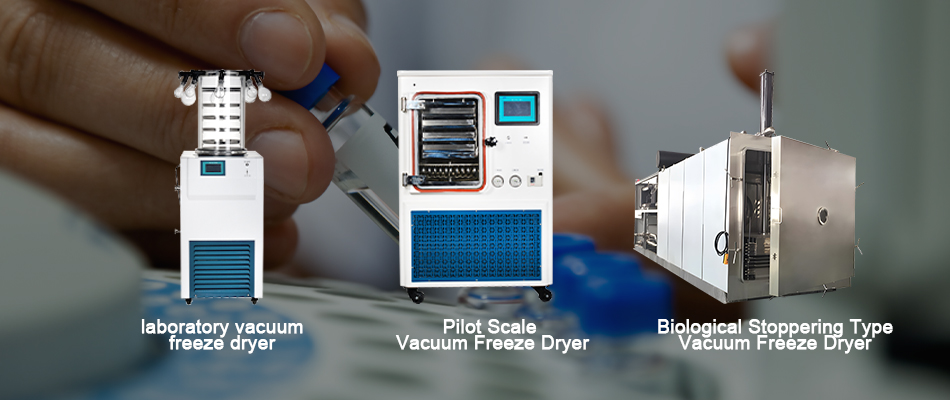 Experimental biological freeze-dryer