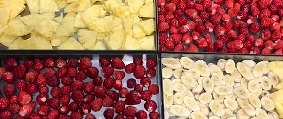 Freeze-dried fruit