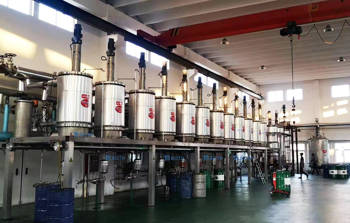 Multistage Molecular Distillation Machine